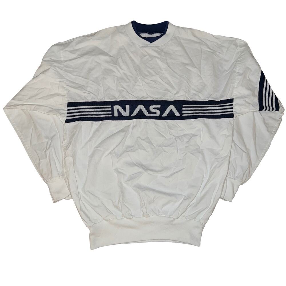 Vintage NASA Kennedy Space Center Crew Neck Sweater Sweatshirt M USA